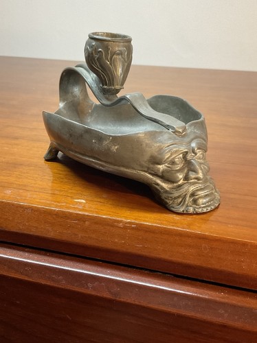 Bougeoir main art nouveau - art,