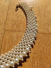 Colliers Plastron En Perles