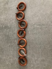 7 anneaux pour tringle à