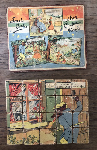 Ancien puzzle bois complet - puzzle,