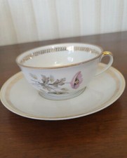 SERVICE A CAFÉ   PORCELAINE DE LIMOGES REHAUTS DORURES 