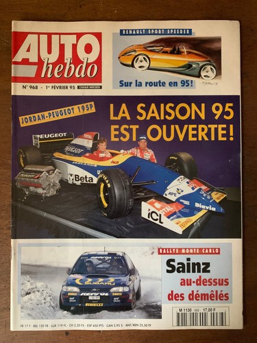 Auto hebdo 1995 - hebdo, 1/02/1995;