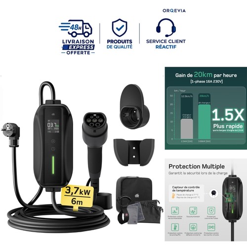 Chargeur voiture électrique - voiture,