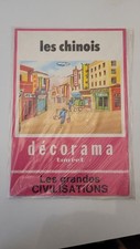 Grand DECORAMA TOURET  " Les Chinois"   neuf sous blister.