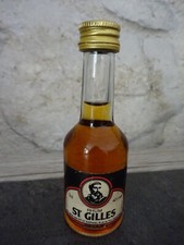Mignonnette bouteille  Rhum St Gilles 3 cl non ouvert