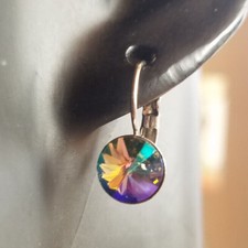 boucles d'oreille cristal