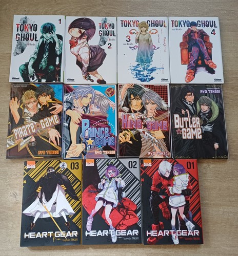 Lot mangas tokyo ghoul - mangas,