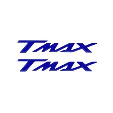 MF8836 Adhésifs Carénage Arrière Bleu Résine 3D YAMAHA Tmax 560 Du 2022 Au 2025