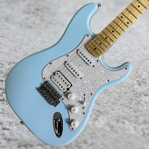 Electric guitar blue - st,