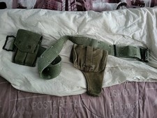 Ensemble TAP CEINTURON ETUI ET PORTE CHARGEUR PA PARA INDOCHINE ALGÉRIE  BE 