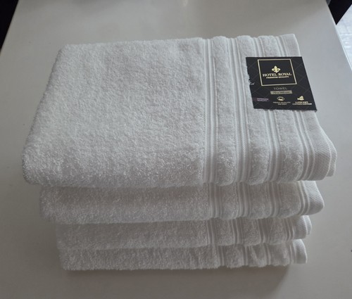 Serviette bain blanche - de,