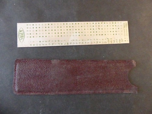 Regle calcul metal sagem - a,