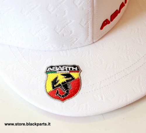 Chapeau blanc abarth - chapeau,