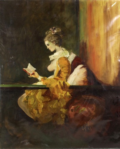 Tableau liseuse re - la,