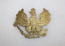 plaque de casque à pointe prussien modèle 1895, WW1, Prussien