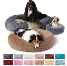 Panier Chien Rond Couchage Animal De Compagnie 60cm Ni Chat Ou Chien Doux
