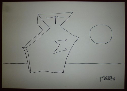 Pierre demarne encre sur - ,
