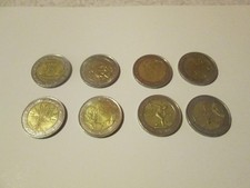 LOT DE PIECES 2 EUROS COMMEMORATIVES ET DE COLLECTION TRAITE DE ROME ELYSEE LIBE