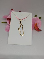 Pendentif  Pays carte de
