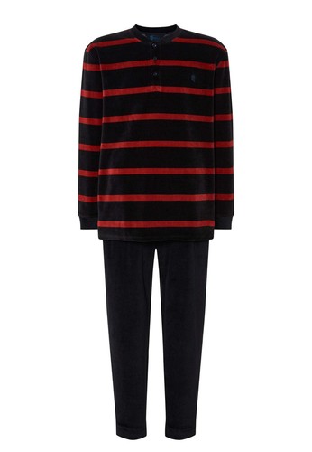 Pyjama homme hiver velours