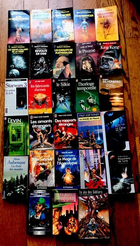 Lot livres science fiction - ,