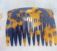 Peigne chignon Barrette à cheveux Vintage Devisage Paris luxury Bar barrette