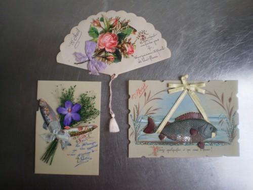 Cartes voeux ancien - 3,