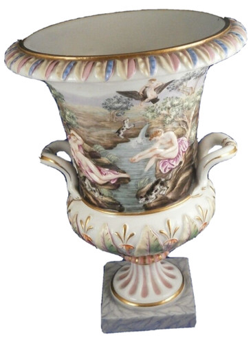 Vase urne porcelaine ginori - porcelaine,