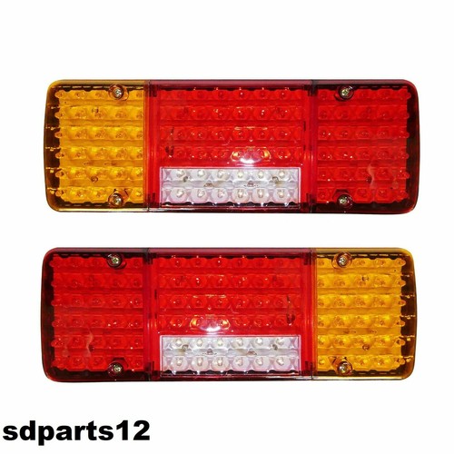 Paire feux arrière led - 24v, 5