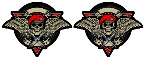Stickers autocollant tete - 2,