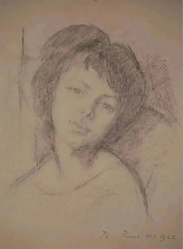 Balthus portrait une jeune - balthus,