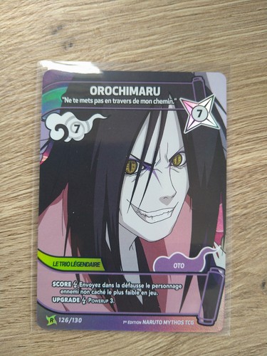 Carte naruto mythos orochimaru - naruto,