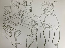Belle lithographie Gravure