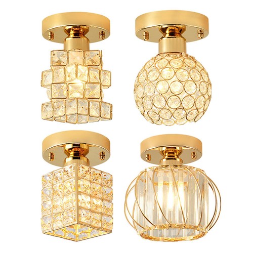 Plafonnier cristal moderne - plafonnier,