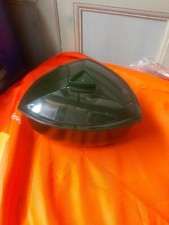 Tupperware plat lotus vert