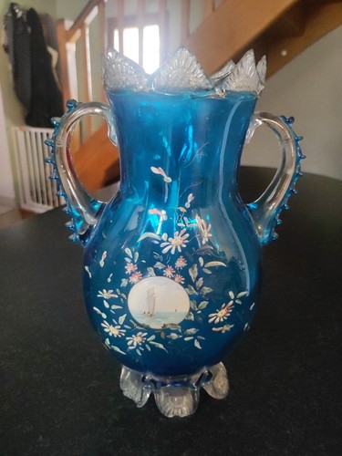 Vase verre auguste jean - vase,
