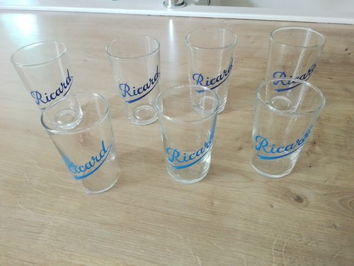 Lots verres ricard - verres,