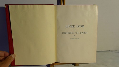 Cabaret 1900 livre or - 1900/livre,