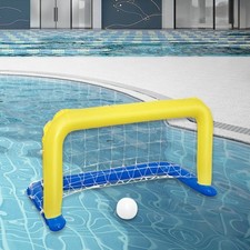 Jeux gonflables de piscine de filet de water-polo gonflable pour les adultes