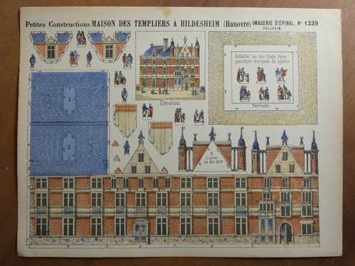 Maquette papier maison - maquette,