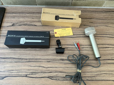 Sony ECM-99 microphone one point stereo electret condenser , bel état .