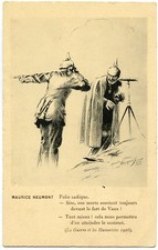 MAURICE NEUMONT.SATIRIQUE.WAR. GUERRE. SATIRICAL.KAISER. GUILLAUME II. ATROCITéS