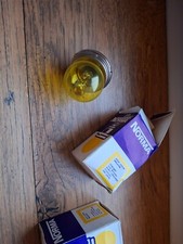 2 Ampoules jaune Norma CE - 12V 45/40w avec trou de veilleuse ...