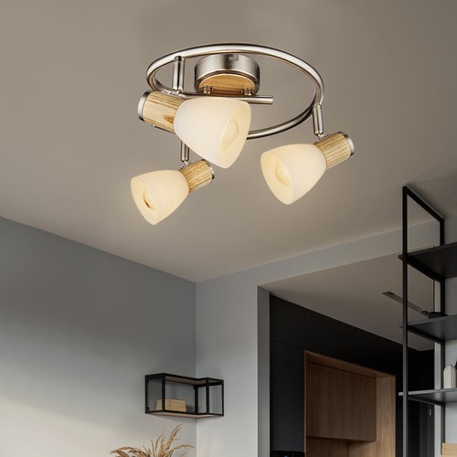 Plafonnier orientable verre - plafonnier, en