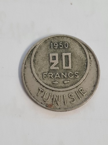 Tunisie piece 20 - de,