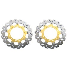 2x Disques de frein Avant pour