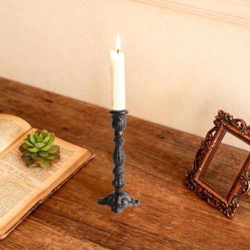 Porte bougie fonte - en,