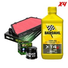 Tagliando Bardahl XT4-S C60 10W40 Filtre Huile Air Honda CBR 1000 RR Fireblade