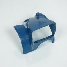 Capot de phare avant bleu pour