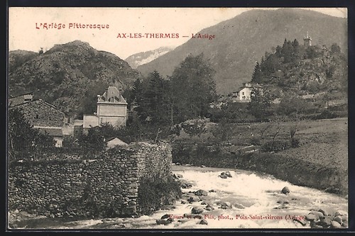Cpa les thermes vue - cpa, ax-les-thermes,